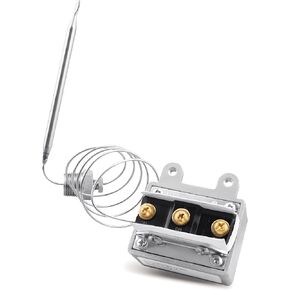 1177 High Limit Thermostat Fryer Switch LCCM2003000 for Fryer 3/8 IN MPT Stuff Box, Replacement for ATOSA 301030005 American Range Imperial, Hi Limit 450°F