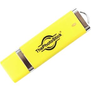 ThePhotoStick 8 - Easy, One Click Photo and Video Backup, 8GB
