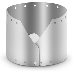 Ultralight Ultra-Thin Titanium Outdoor Camping Stove Wind Shield Screen Windproof Plate