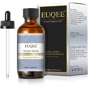 EUQEE Fresh Linen Fragrance Oil 60ml Premium Fragrance Essential Oil for Aromatherapy, Diffusers, DIY Bath Bombs, Candle Making (2.02 Fl oz)