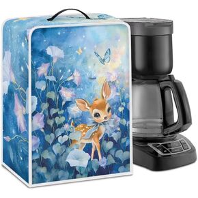 Coffee Time Coffee Machine Covers Kitchen Fingerprint Small Kitchen Appliances Protector Waterproof Dust Cover Cloth Cover for Mixers