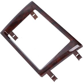 Central Console Frame,2‑Din Radio Fascia Car Stereo Navigation Refitted Dash Panel Kit Frame Fit for Avalon 2000‑2004