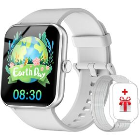 Fitness Tracker 2024 (Answer/Make Call),Smart Watch with 24/7 Heart Rate Blood Oxygen Monitor,Sleep Tracker,100+ Sports Modes,Pedometer,IP68 Waterproof Activity Trackers for Android&iPhone Women Men