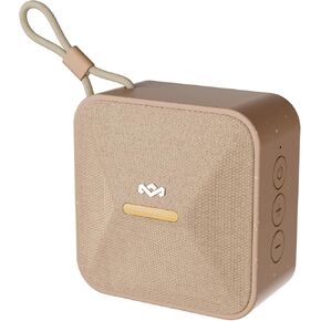 House of Marley Rise Up Bluetooth Speaker – Portable, IP67 Water Resistant, 10-Hour Playtime, Party Pair Mode, Quick Charge, Built-in Bottle Opener, Eco-Friendly Materials (Signature Black)