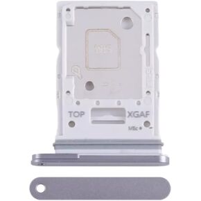 SIM Card Tray Holder Slot Replacement Compatible with Samsung Galaxy Tab S9 Ultra 5G SM-X916 SM-X910 (Grey)