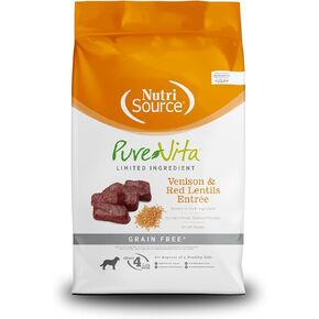 Purevita Grain Free Venison Dog Food 5Lb
