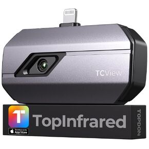 TOPDON TC002C Thermal Camera for iPhone 15 Series and iPads with Type-C Port, 256 x 192 IR High Resolution, Thermal Imager, Infrared Test Report, -4°F~1022°F Temp Range, Upgraded Version of TC002