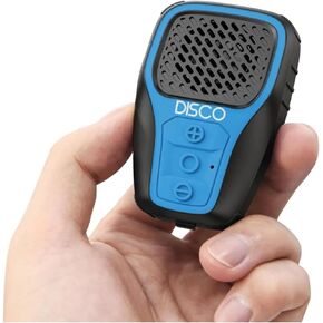 Wearable Bluetooth Speaker, Magnetic and Waterproof Clip-on Mini Portable Speaker, Wireless Clip Speaker with Built-in Mic, Hands-Free Music and Calls for Work/Outdoor/Jobsite/Biking