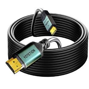 Mini HDMI to HDMI Cable 40FT, High-Speed HDMI to Mini HDMI Support 3D 4K/60Hz 1080p 720p Compatible with Camera, Camcorder, Tablet and Graphics/Video Card, Laptop, Raspberry Pi Zero W