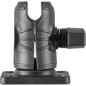 iBOLT Composite 2.5" Single Socket Arm with Rectangular AMPs Pattern Drill Base for All Industry Standard 1-inch / 25mm / B Size Ball Adapters