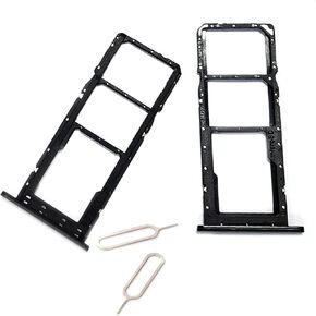 FainWan 2Pcs Sim Card Tray with Micro SD Slot Replacement Compatible with Samsung Galaxy A02s SM-A025U A025 6.5inch