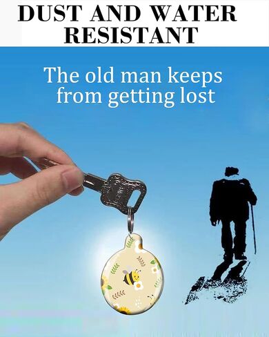 Compatible with AirTag Case Cover, Cute Protective Tracker Case with Loop Keychain Holder for Airtag in Kuwait