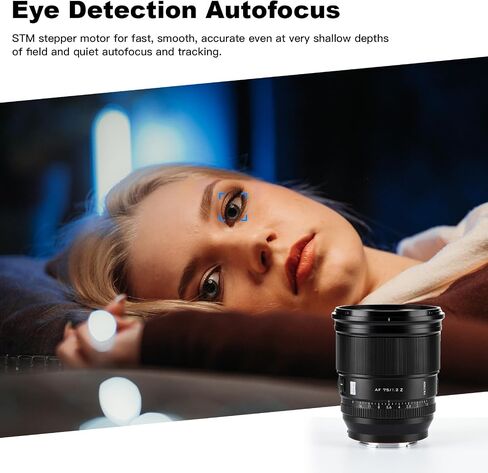 VILTROX PRO Series 75mm f/1.2 for Fuji X mount Camera, Auto Focus Large Aperture APS-C Prime Lens Designed for Fujifilm FX Cameras X-A7 X-E3 X-E4 X-H1 X-M1 X-Pro3 X-S10 X-T2 X-T3 X-T4 X-30II X-H2 X-T5 in Saudi Arabia