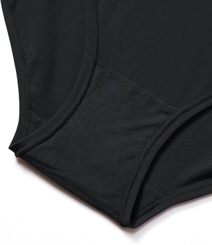 INLYRIC Women's Inbarely Soft Full Briefs - Mid Waist Underwear Breathable Stretch Tagless Ladies Panties 3 Pack in Kuwait