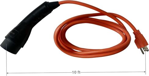 Charging Power Cord Assembly Fits for Evolution ICON EV Golf Carts, Replaces OEM# 2.04.0620 in Saudi Arabia