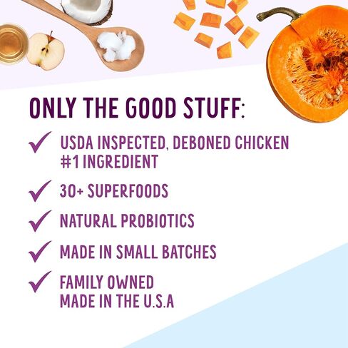 Health Extension Heart-Shaped Crunchy Biscuits, 12oz (340g) – Buffalo Recipe, GMO-Free Dog Training Treats for Small Breeds, Added Vitamins & Minerals (Pack of 4) in Kuwait