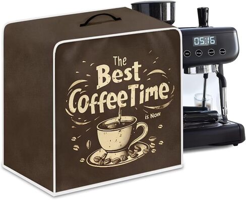 Coffee Time Coffee Machine Covers Kitchen Fingerprint Small Kitchen Appliances Protector Waterproof Dust Cover Cloth Cover for Mixers in Kuwait