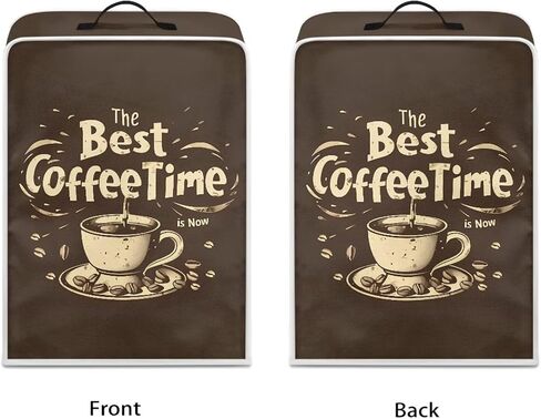 Coffee Time Coffee Machine Covers Kitchen Fingerprint Small Kitchen Appliances Protector Waterproof Dust Cover Cloth Cover for Mixers in Kuwait