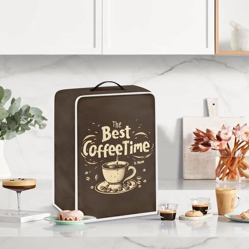 Coffee Time Coffee Machine Covers Kitchen Fingerprint Small Kitchen Appliances Protector Waterproof Dust Cover Cloth Cover for Mixers in Kuwait
