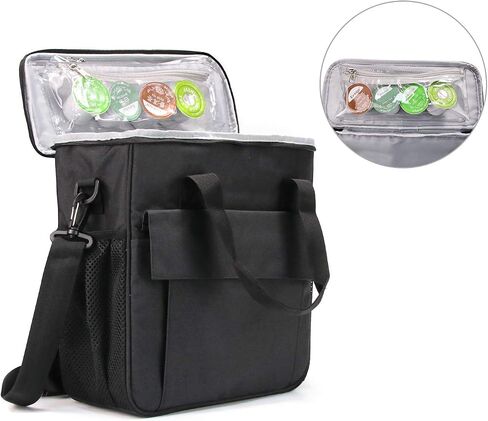 Travel Coffee Maker Carry Bag With a Cover, Travel Case for Keurig K-Mini or Keurig K-Mini Plus Coffee Maker or Coffee Pod or Keurig Travel Mug, Gray （Bag and Cover Only (Patent Design) in Saudi Arabia
