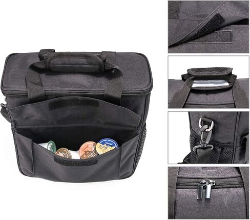 Travel Coffee Maker Carry Bag With a Cover, Travel Case for Keurig K-Mini or Keurig K-Mini Plus Coffee Maker or Coffee Pod or Keurig Travel Mug, Gray （Bag and Cover Only (Patent Design) in Saudi Arabia