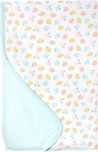 بطانية أطفال كوبر بيرل جامبو 3 طبقات: لحاف أطفال ناعم للأولاد والبنات | بطانية مريحة ومسامية للأطفال الصغار | لحاف بيبي لحديثي الولادة | 46x46 بوليستر/رايون فاخر | عدن in Kuwait