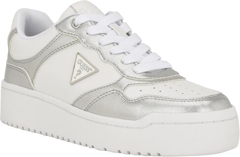 Guess Women's MIRAM Sneaker, Red/White 610, 8 in Saudi Arabia