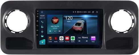ASURE 2024 New Car Stereo Radio Upgrade for Benz Sprinter Freightliner W907 VS30 MK3 2019-2023 Low-end,9 inch 8Core 4+64GB Car Dash Navigation GPS Unit with Carplay Android Auto 1280x720 Touchscreen in Saudi Arabia