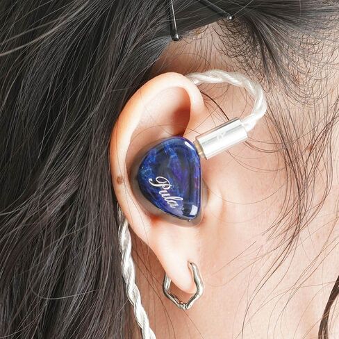 HiFiGo Pula Anvil114 Hybrid Drivers IEM Earphones, 1DD+1BC+4BA in-Ear Monitors Designed for Hi-Fi Enthusiasts with Pure Sound Experience (Blue) in Saudi Arabia