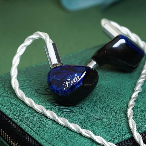 HiFiGo Pula Anvil114 Hybrid Drivers IEM Earphones, 1DD+1BC+4BA in-Ear Monitors Designed for Hi-Fi Enthusiasts with Pure Sound Experience (Blue) in Saudi Arabia