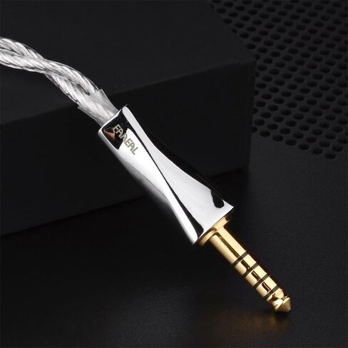 FAAEAL Earphone Cable with 2Pin 0.78mm Pin,6N-OCC Silver Plated Litz HiFi Replacement Cable,3.5mm Upgrade Wire for BLON BL03 TANGZU x HBB Xuan NV FUDU Nezha 7HZ Legato Rinko Headphone (0.78mm 3.5mm) in Saudi Arabia