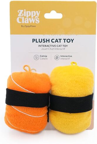 ZippyClaws NomNomz - لعبة الحليب والشاي والقلقاس النعناع البري، ألعاب قطط لطيفة للقطط الصغيرة والقطط الداخلية، هدايا لعبة قطيفة مضحكة للقطط، ألعاب كيتي صغيرة مبتكرة للقطط التي تشعر بالملل in Saudi Arabia