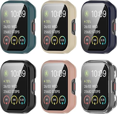 6Pack Screen Protector Compatible with SKG V7 Pro 1.69" Smartwatch Covers Scratched Resistant Screen Protectors Intended for SKG V7 Pro in Saudi Arabia