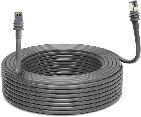 30ft Starlink Gen 3 Ethernet Cable Waterproof Satellite Replacement Standard V3 Extension Cable for Starlink Rectangular Satellite Gen3 Short Cable in Saudi Arabia