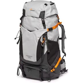Lowepro PhotoSport PRO BP 70L, Backpack for Reflex and Mirrorless Cameras, Front and Rear Access, Removable Camera Insert, Accessory Straps, Size: S/M, Colour Dark/Light Gray