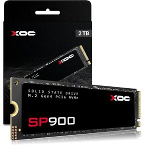 XOC SP900 1TB Gen4 NVMe SSD, M.2 2280 4.0 Up to 7500MB/s Read, 6500MB/s Write – Ultra-Fast Internal Solid State Drive for Gaming, Productivity & High-Speed Storage for Desktops & Laptops – XC1TBSP900