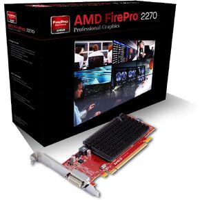 Sapphire AMD FirePro 2270 512MB DDR3 Dual DVI-I PCI-Express X16 Graphics Card Graphics Cards 100-505837