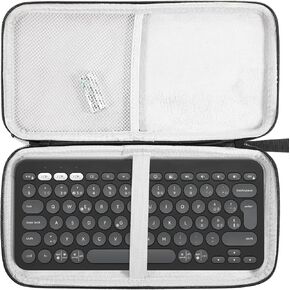 Hard Case Compatible with Pebble Keys 2 K380s K380 Bluetooth Wireless Keyboard