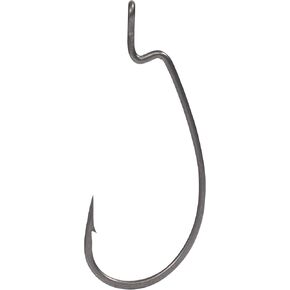 BKK Offset Worm WG Bass Hooks | 25% Stronger HCS Wire | Z-Bend Design | Super Slide Coating | Cold Forged Shank | Weedless Fishing