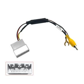 24 Pin for Honda CRV/Fit Car Parking Reverse Backup Rearview Camera RCA Video Plug Cable Adapter