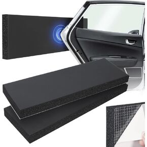 Garage Wall Protector 4 Pack Car Door Corner Edge Waterproof Bumper Guard Protector High Density Self Adhesive Foam Pad for Parking Vehicle 11.8" x 3.9" x 0.8"