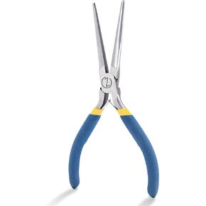 6" Mini Needle Nose Pliers with Comfort Grip Handles,2 Pliers Set for Handmade Craft