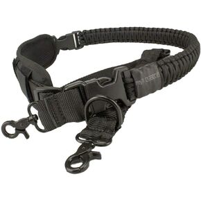 2 Point Rifle Sling Padded Gun Strap Removable Paracord Quick Adjustable Length Nylon Shoulder Strap for Outdoor Sport Hunting Shooting Gun Carrying