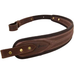 Tas Trost Canvas Leather Rifle Strap Slip On Shotgun Sling for Hunting