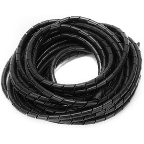 32.8Ft Spiral Cable Wrap,Spiral Wire Wrap Cord Covers Bundle Sleeve Hose, Stop Cord Detangler for Computer Electrical Wire Organizer Sleeve Hose