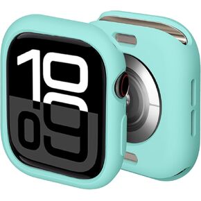 Compatible for Apple Watch Series10 46mm 42mm All-Round Shockproof TPU SiliconeProtective Cover Bumper Shock-Absorbing Scratch-Resistant Case for IWatch Series10 42 46mm (16pack, Series10 42mm)