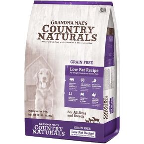 Grandma Mae's 23 Lb Country Naturals Grain Free Low Fat Recipe, One Size