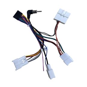 Car Stereo Radio Wiring Harness for Toyota Camry Corolla RAV4 Prado Fortuner Highlander Tundra Yaris, 16PIN Power Cable Adapter with JBL Amplifier Backup Camera Steering Wheel Control CANBUS
