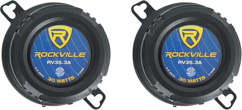 Pair Rockville RV69.2C 6x9 Component Car Speakers 1000 Watts/220w RMS CEA Rated, Black in Kuwait