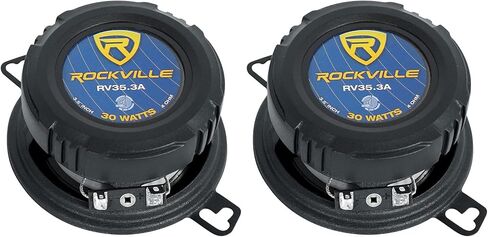 Pair Rockville RV69.2C 6x9 Component Car Speakers 1000 Watts/220w RMS CEA Rated, Black in Kuwait